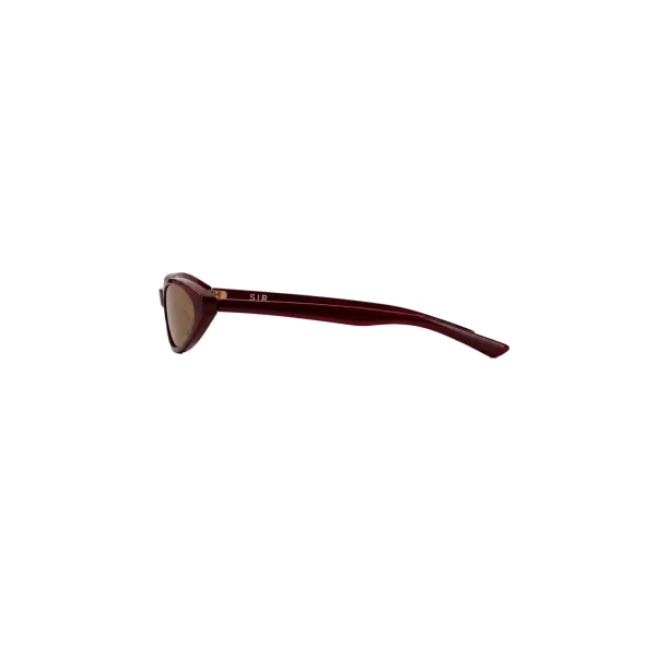 The Mini Sunglasses in Burgundy