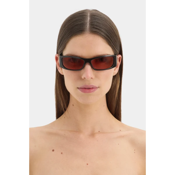 SIR the Label The Speed Sunglasses in Chocolate And Rose | Sunglasses | Luxury Shoes 