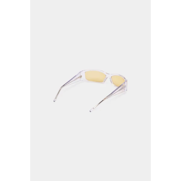 SIR the Label The Speed Sunglasses in Citron Translucent | Sunglasses | Luxury Shoes 