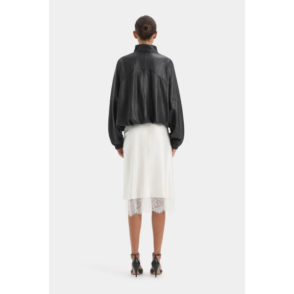 SIR the Label Tomi Bomber in Black | Jackets | Luxury Shoes 