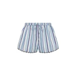 SIR the Label Vester Mini Short in Blue Stripe | Shorts | Luxury Shoes 