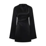 SIR the Label Yasmine Mini Dress in Black SIR the Label Yasmine Mini Dress in Black | Mini Dresses | Luxury Shoes