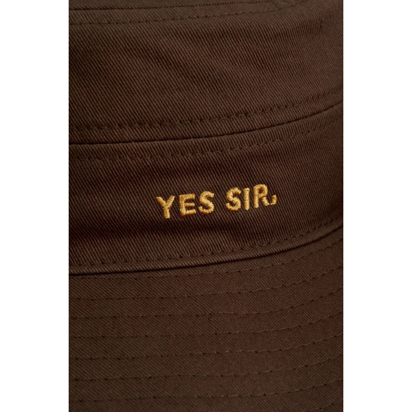 SIR the Label Yes SIR. Bucket Hat in Chocolate | Hats | Luxury Shoes 