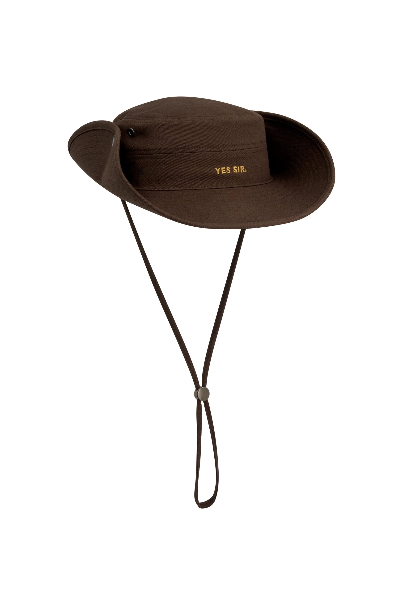SIR the Label Yes SIR. Bucket Hat in Chocolate SIR the Label Yes SIR. Bucket Hat in Chocolate | Hats | Luxury Shoes