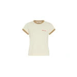 SIR the Label Yes SIR. Fitted Tee in Ivory Yellow | T-shirts | Luxury Shoes 