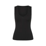 SIR the Label Yes SIR. Ribbed Tank in Black | Sleeveless | Luxury Shoes 
