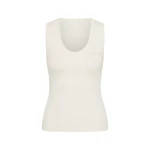 SIR the Label Yes SIR. Ribbed Tank in Ivory | Sleeveless | Luxury Shoes 