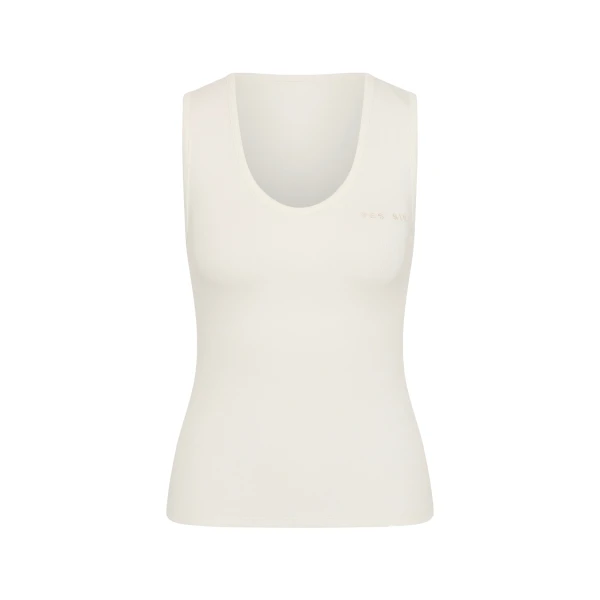 Yes SIR. Ribbed Tank in Ivory