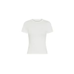 SIR the Label Yes SIR. Ribbed Tee in Ivory | T-shirts | Luxury Shoes 