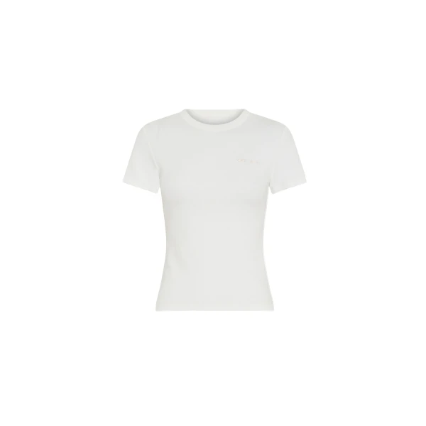 SIR the Label Yes SIR. Ribbed Tee in Ivory | T-shirts | Luxury Shoes 
