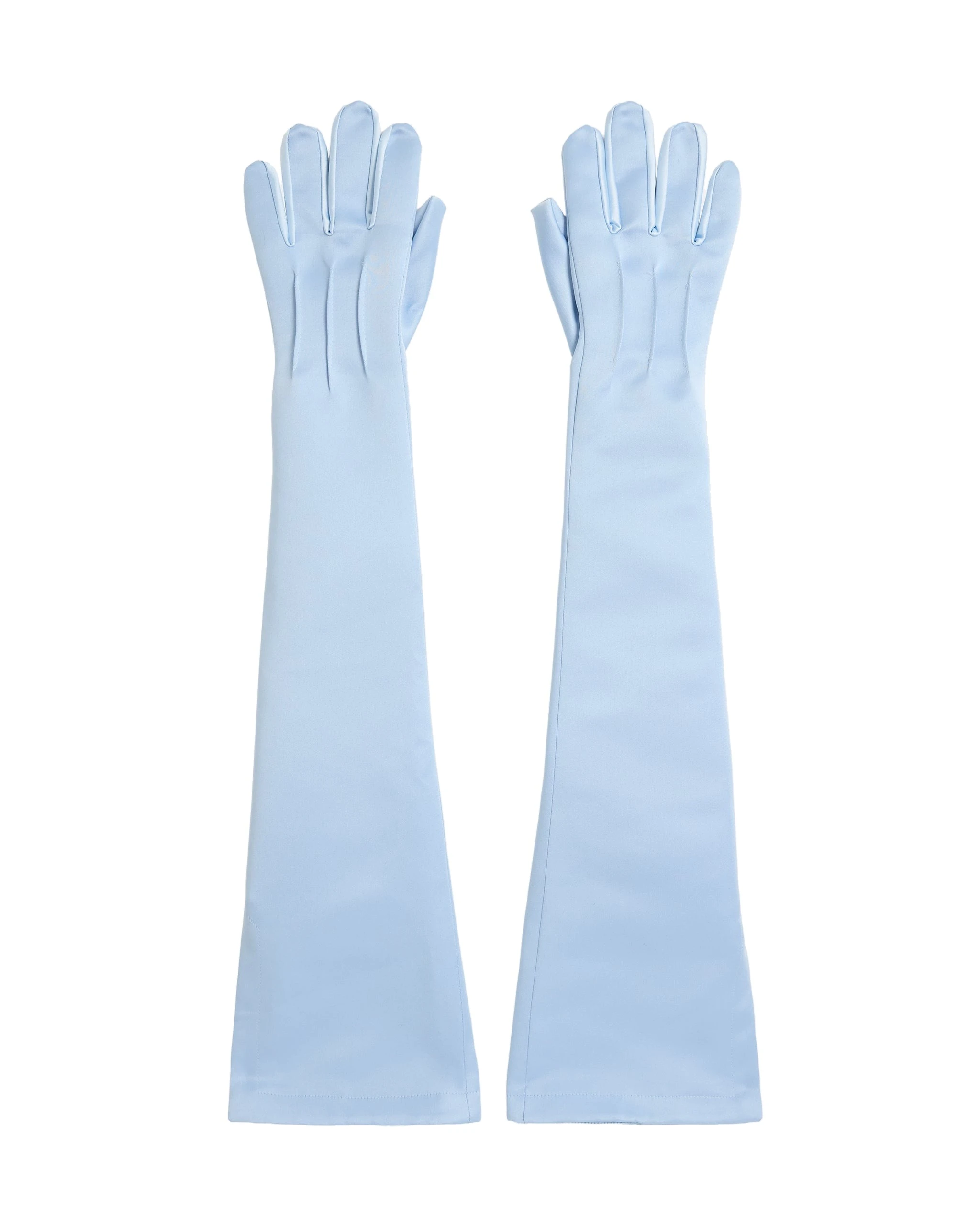 Safiyaa Elda Gloves in Pale Blue Safiyaa Elda Gloves in Pale Blue | Gloves | Luxury Shoes