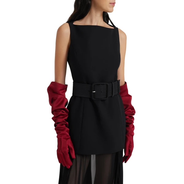 Safiyaa Elda Gloves in Swinton | Gloves | Luxury Shoes 