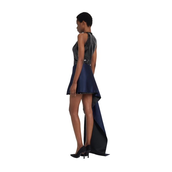 Safiyaa Ewa Belt in Maritime Blue | Belts | Luxury Shoes 