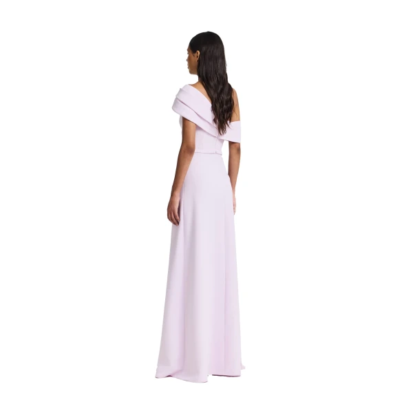 Safiyaa Jahna Long Dress in Lilac Snow | Maxi Dresses | Luxury Shoes 