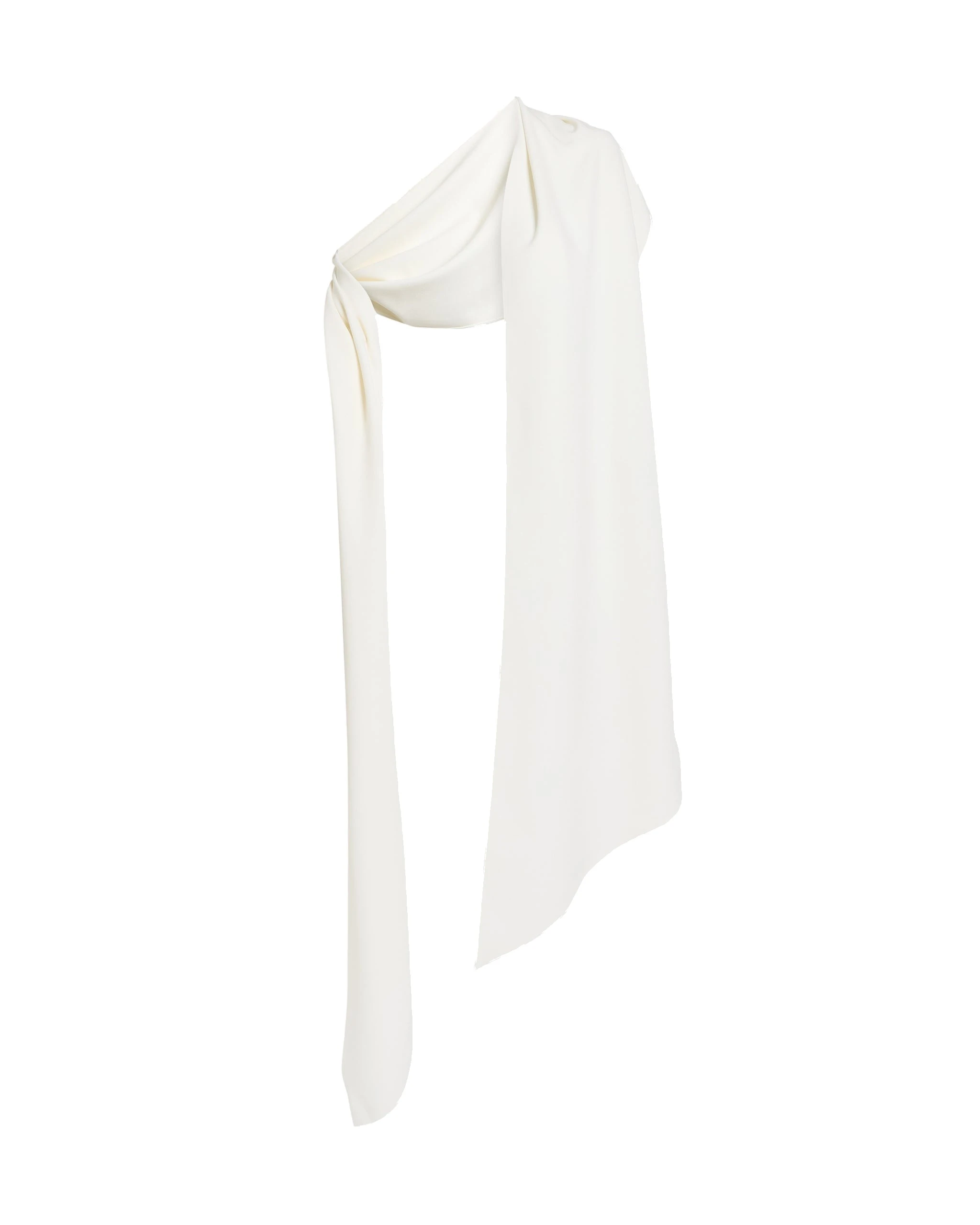 Safiyaa Long Shawl Scarf in Ivory Safiyaa Long Shawl Scarf in Ivory | Scarves | Luxury Shoes