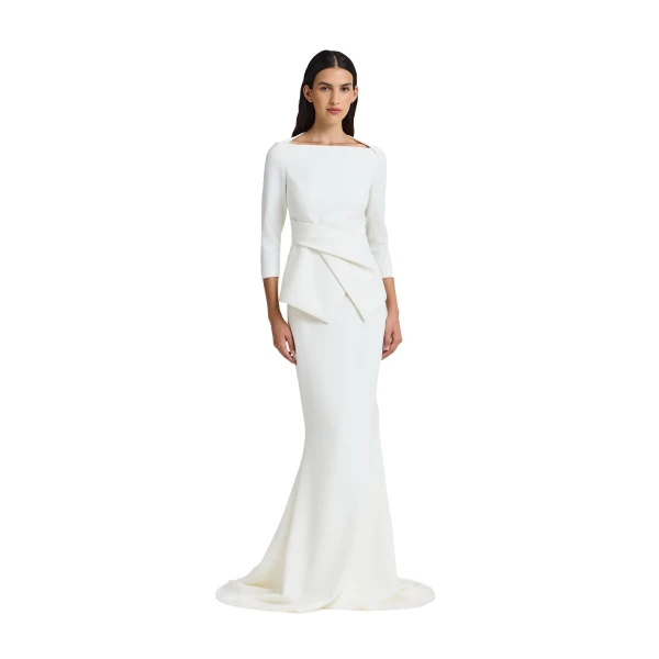Safiyaa Otora Top in Ivory | Tops | Luxury Shoes 