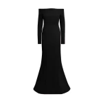 Safiyaa Rory Long Dress in Black | Maxi Dresses | Luxury Shoes 