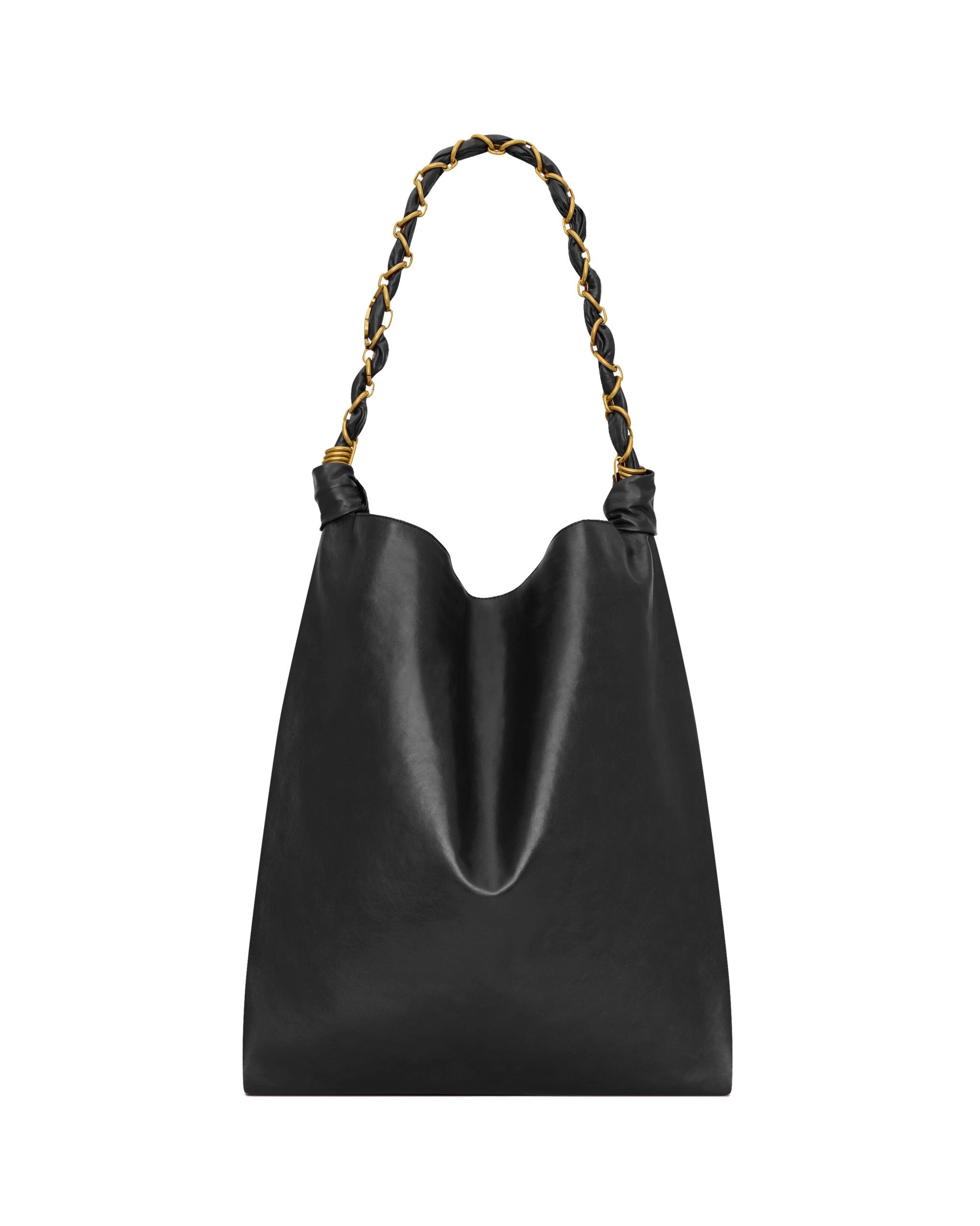 Saint Laurent Amalia in Smooth Leather, Black Black Saint Laurent Amalia in Smooth Leather, Black | Shoulder & Crossbody Bags
