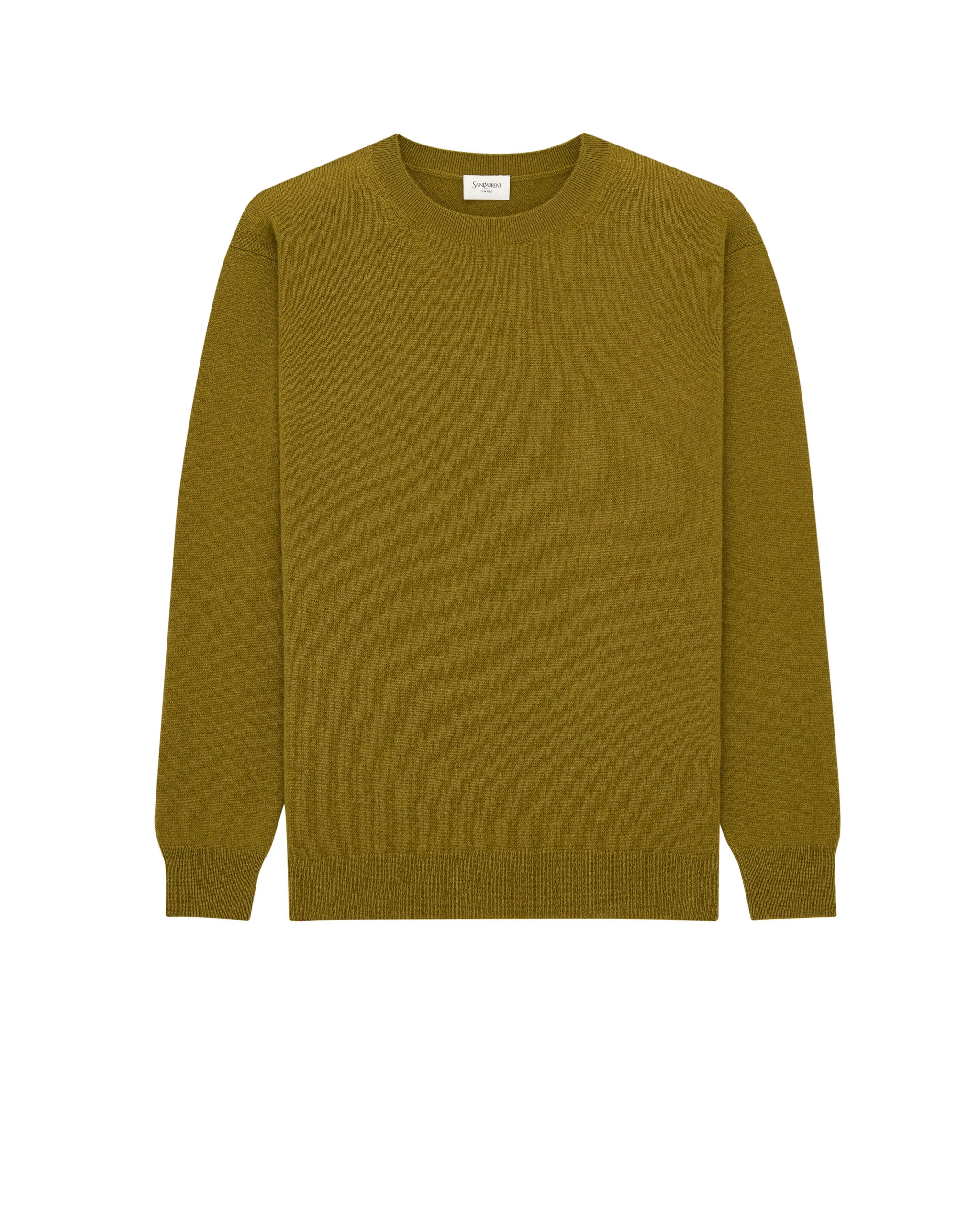 Saint Laurent Cashmere Sweater Green Saint Laurent Cashmere Sweater | Sweaters