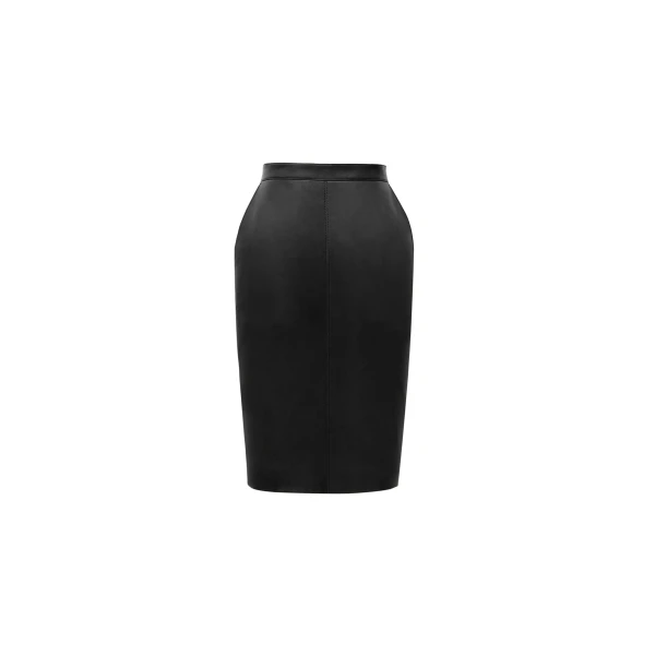 Cassandre Pencil Skirt in Lambskin