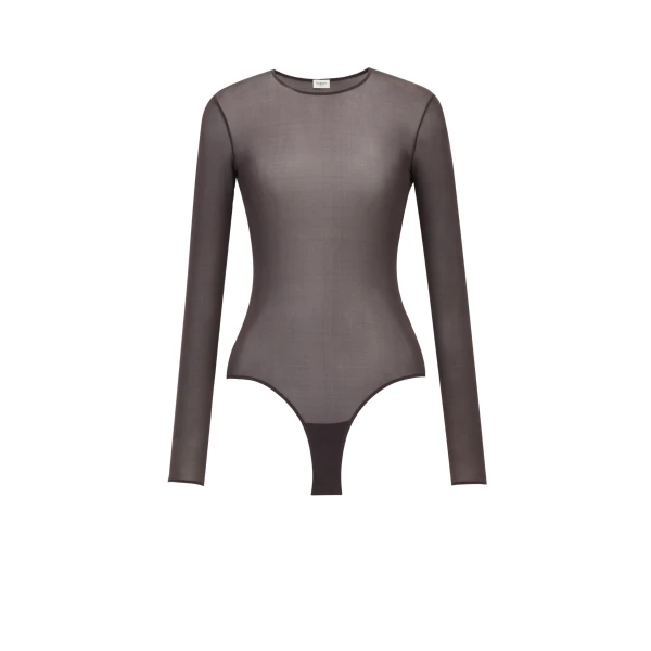Crewneck Bodysuit in Jersey
