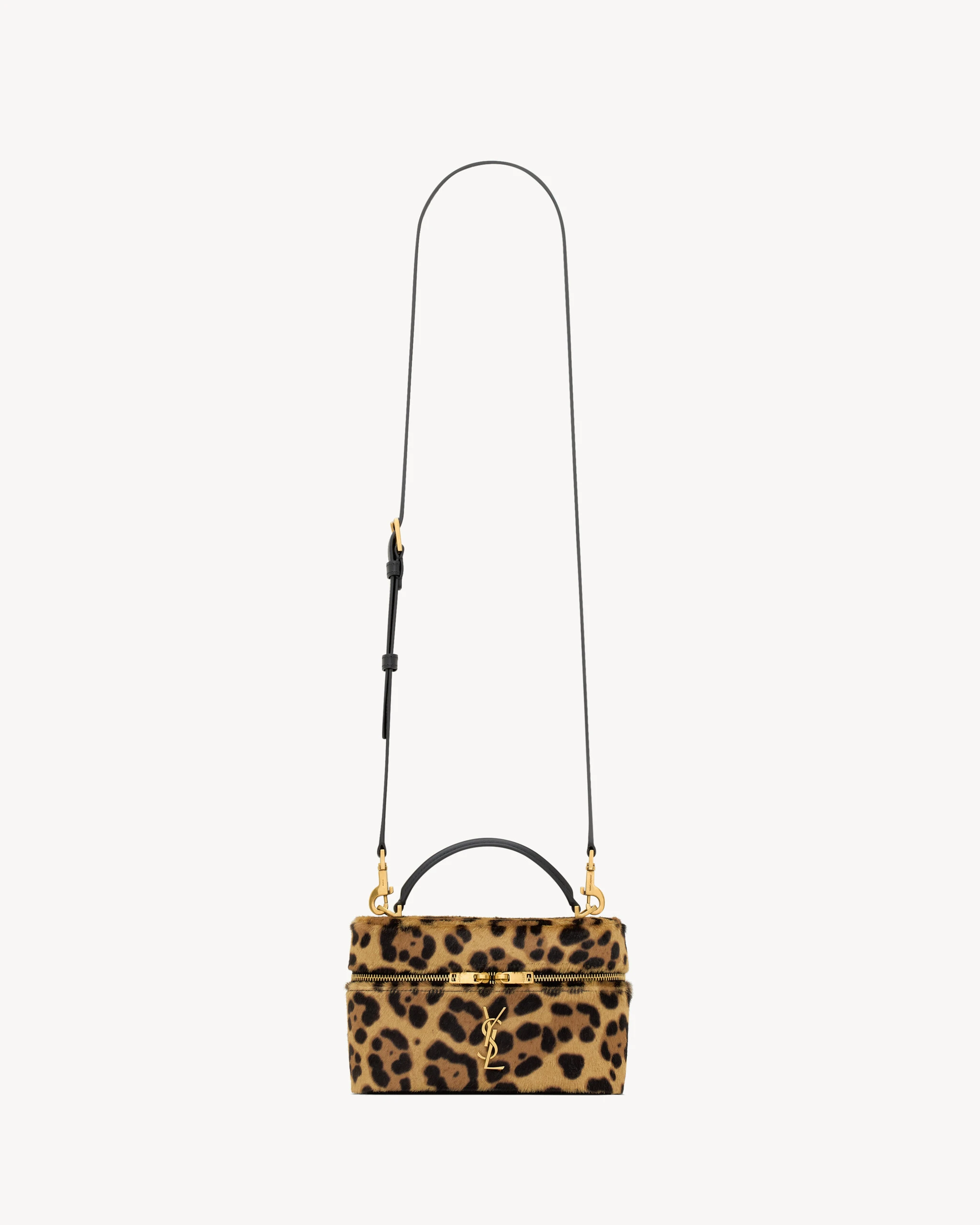 Saint Laurent Gaby Vanity in Pony Hair Leather Multicolour Saint Laurent Gaby Vanity in Pony Hair Leather | Mini Bags