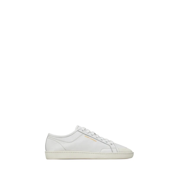 Gym Sneakers in Smooth Leather