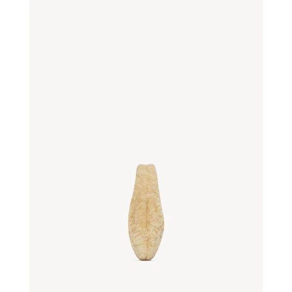 Ivory Saint Laurent Icarino in Shearling, view 4 | Shoulder & Crossbody Bags