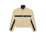 Beige Saint Laurent Jacket in Cotton, Mastic | Jackets