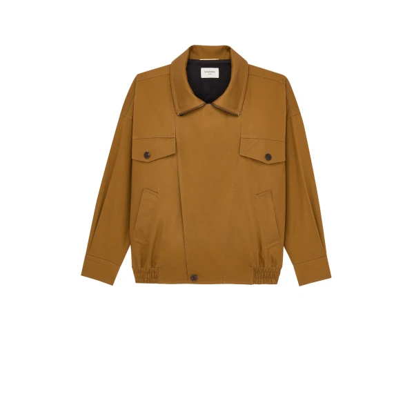 Jacket in Cotton Serge