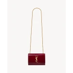 Red Saint Laurent Kate Small in Patent Leather | Shoulder & Crossbody Bags