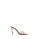 Multicolour Saint Laurent Kirat Sandals in Tpu and Satin Crepe | Sandals