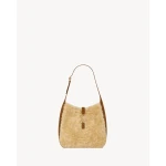 Multicolour Saint Laurent Le 5 À 7 Supple Small in Shearling and Suede | Shoulder & Crossbody Bags