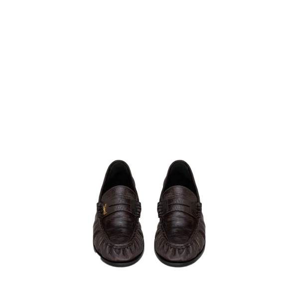 Le Loafer Supple in Hagfish, Burnt Brown