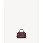 Red Saint Laurent Mini Sac de Jour Boston in Box Saint Laurent, Rouge Cabernet | Totes & Top-Handle Bags