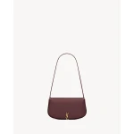 Red Saint Laurent Mini Voltaire in Box Saint Laurent, Rouge Cabernet | Mini Bags