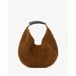 Brown Saint Laurent Mombasa Large in Suede | Shoulder & Crossbody Bags