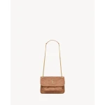 Orange Saint Laurent Niki Mini in Vintage Leather, Light Caramel | Mini Bags