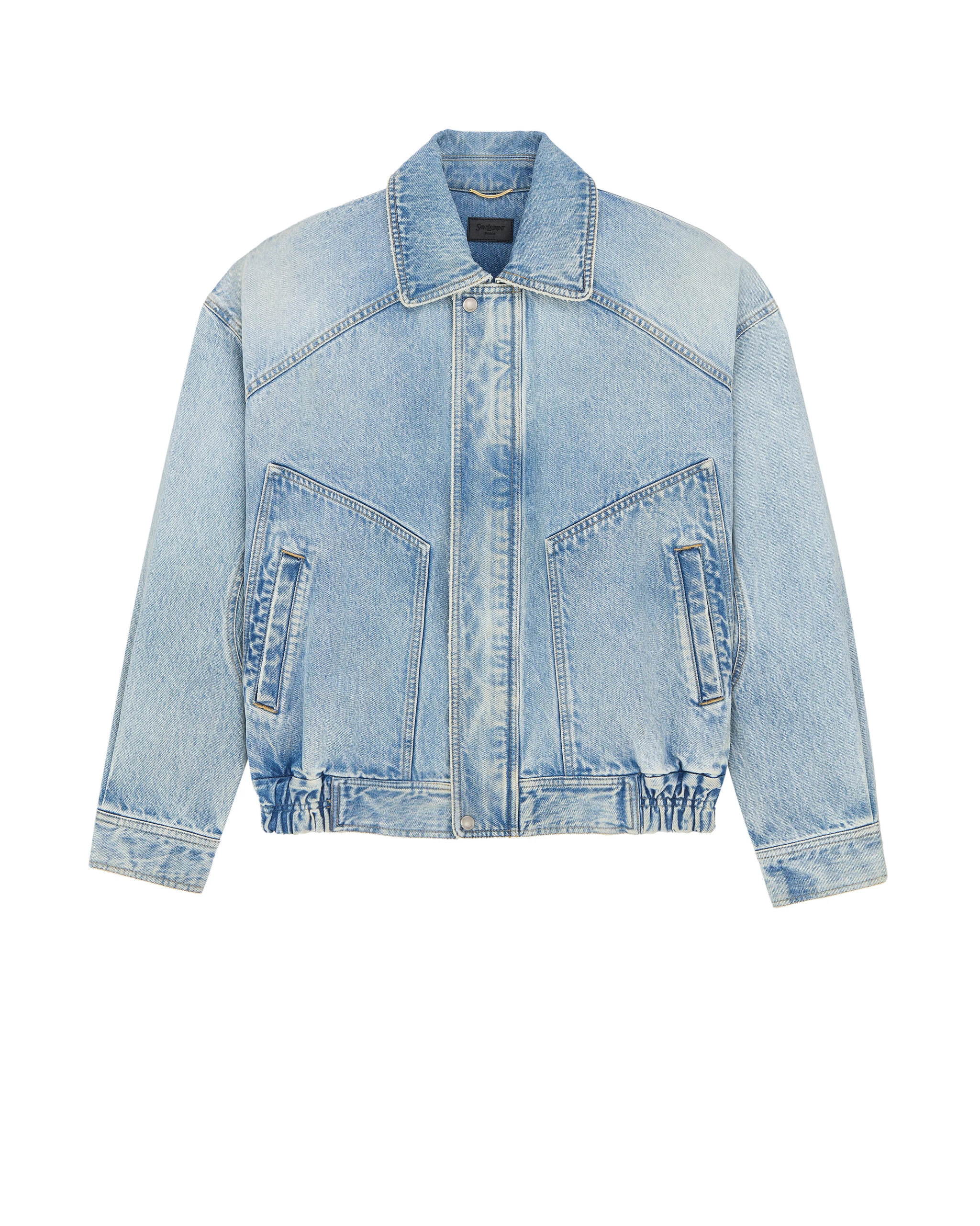 Saint Laurent Oversized Jean Jacket Blue Saint Laurent Oversized Jean Jacket | Denim