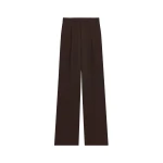 Multicolour Saint Laurent Pants in Chalk-Stripe Crepe | Tailored pants