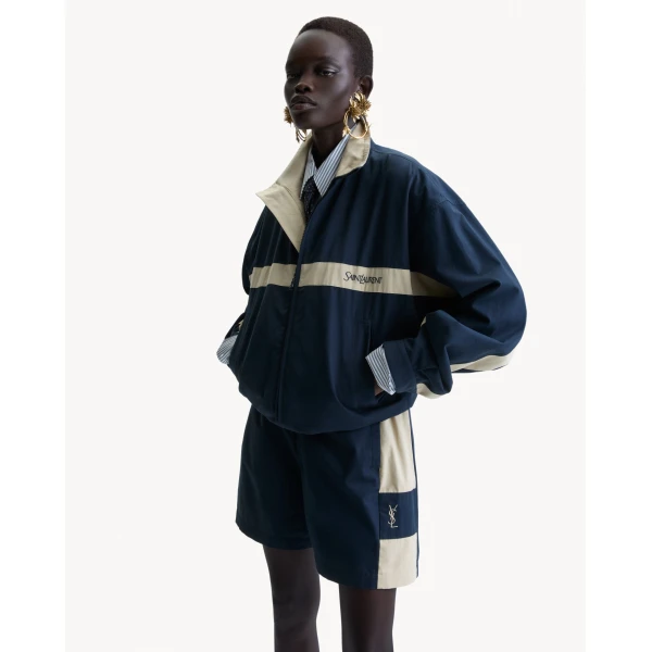 Multicolour Saint Laurent Shorts in Cotton, view 2 | Shorts