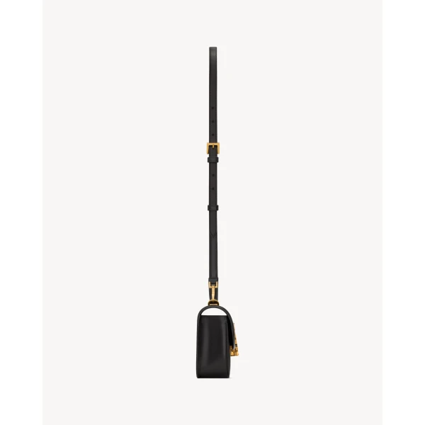 Black Saint Laurent Solferino Mini Top Handle in Box Saint Laurent, view 4 | Totes & Top-Handle Bags