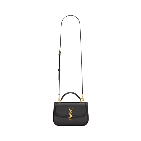 Black Saint Laurent Solferino Mini Top Handle in Box Saint Laurent | Totes & Top-Handle Bags