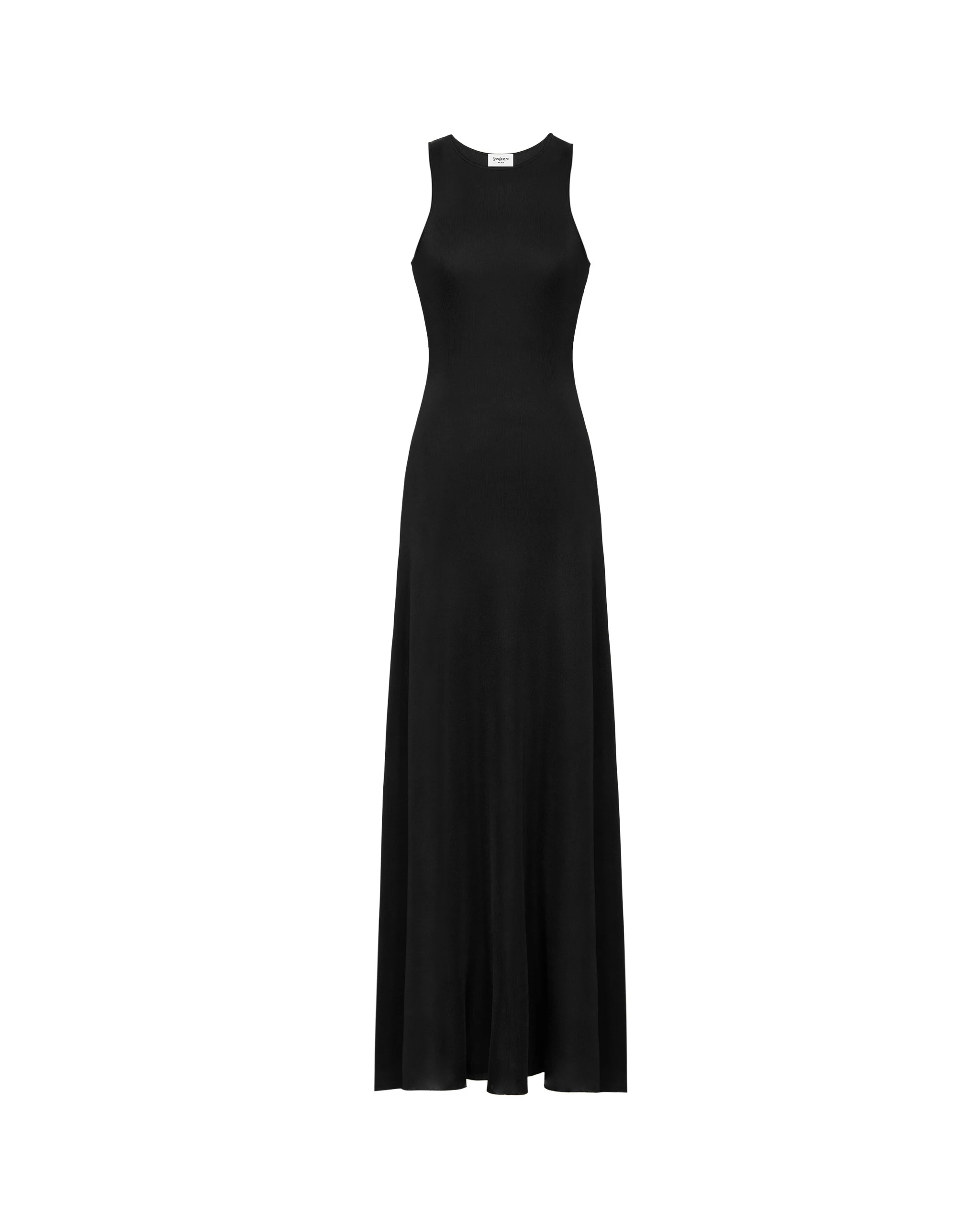 Saint Laurent Tank Dress in Knit Black Saint Laurent Tank Dress in Knit | Dresses