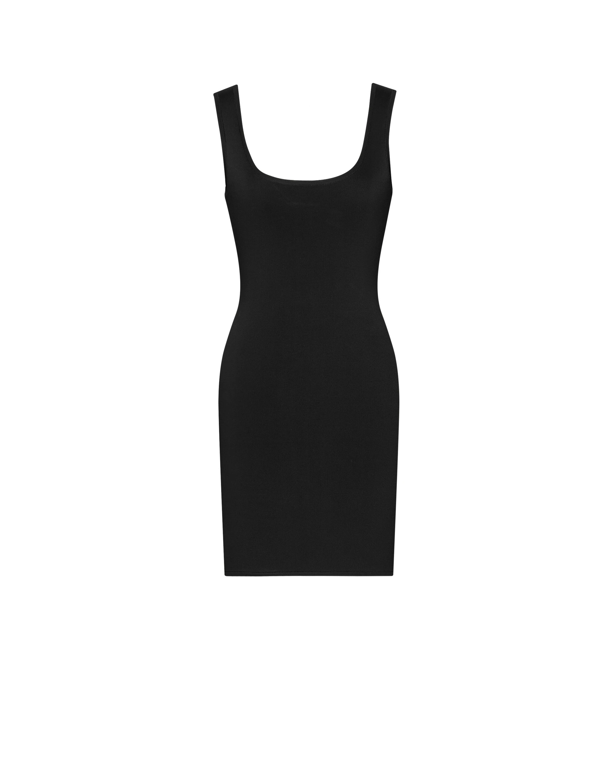 Saint Laurent Tank Mini Dress in Knit Black Saint Laurent Tank Mini Dress in Knit | Mini Dresses