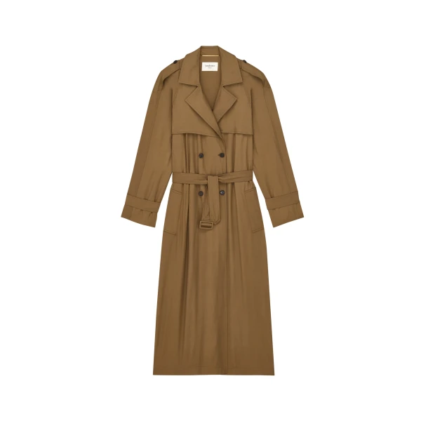 Trench Coat in Cotton Twill