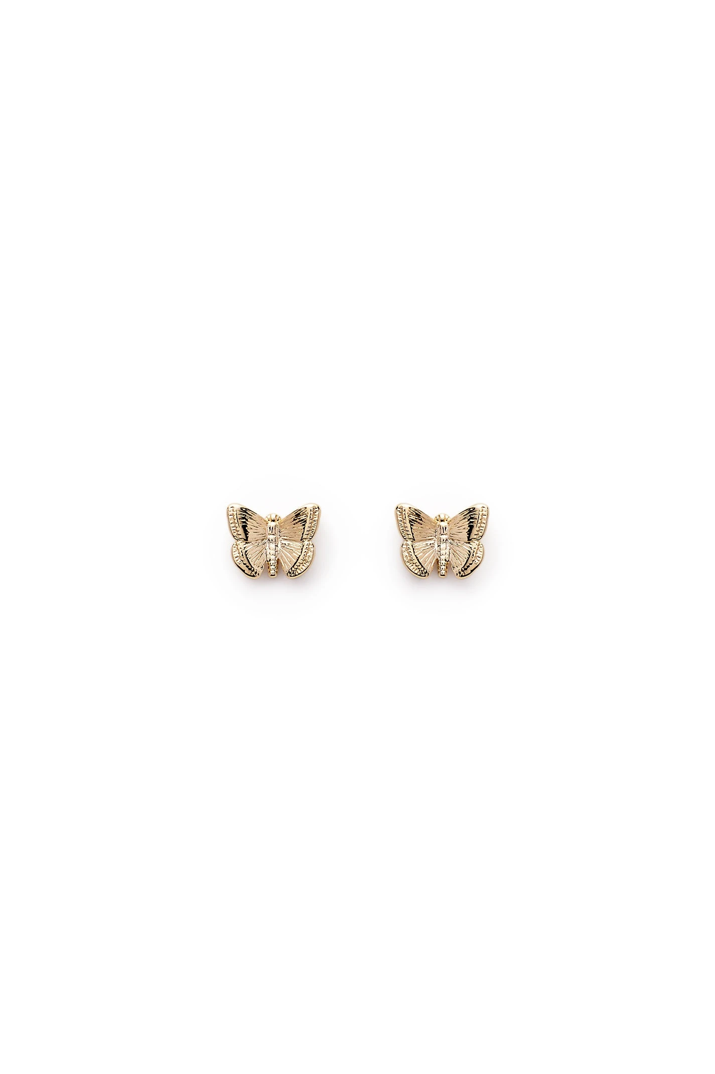Scanlan Theodore Butterfly Studs in Light Gold Scanlan Theodore Butterfly Studs in Light Gold | Earrings | Luxury Shoes