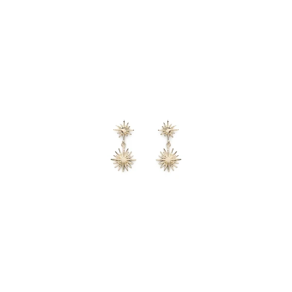 Scanlan Theodore Celestial Charm Earrings in Light Gold
