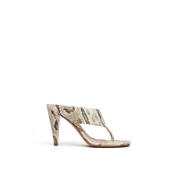 Cone Heel Mule 9.5 in Python