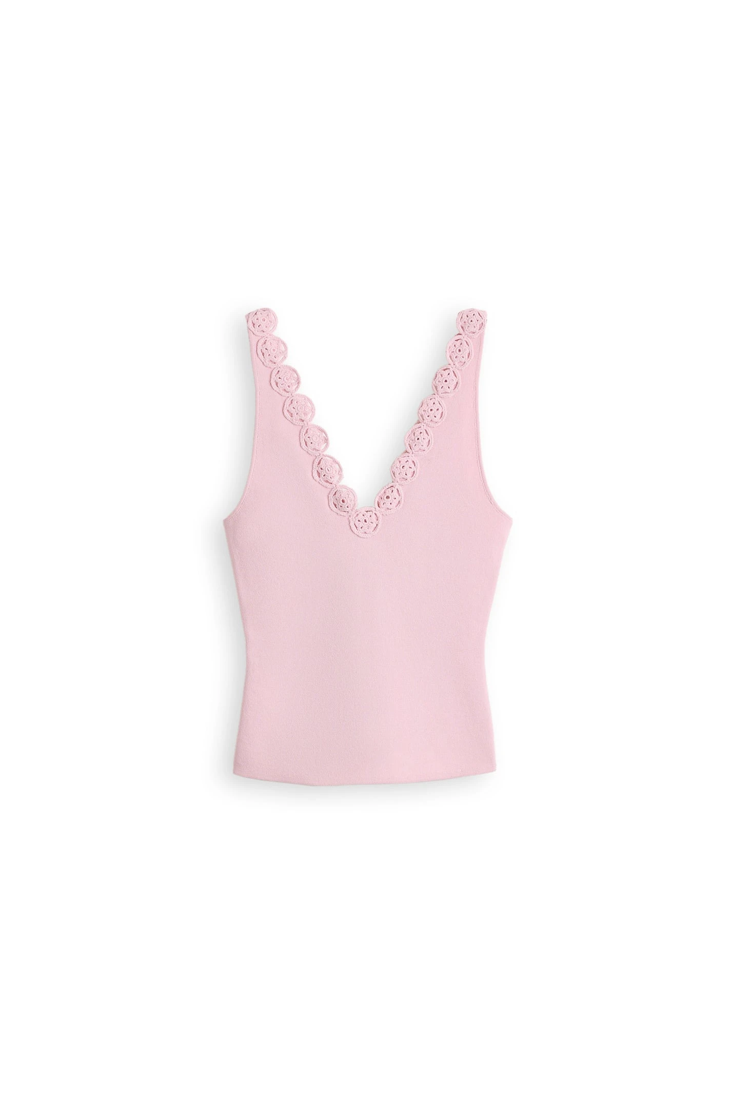 Scanlan Theodore Crepe Knit Poppy Crochet Singlet in Dusk Scanlan Theodore Crepe Knit Poppy Crochet Singlet in Dusk | Tops | Luxury Shoes